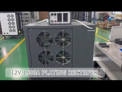 Elektrolyse-Stromversorgung 12V 1500A 18KW Hartchrom Nickel Elektroplattierung IGBT-Rectifier