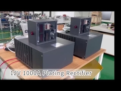 12V 1000A Elektroplattierungsrichter mit CC CV Funktion Chrom Nickelplattierungsrichter