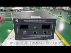 Elektroplattierungsstromversorgung 15V 1000A Hochfrequenz-DC-Stromversorgung