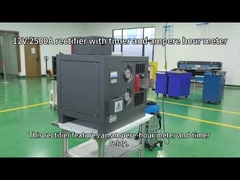12V 2500A-Gleichrichter mit Timer und Ampere-Stundenzähler