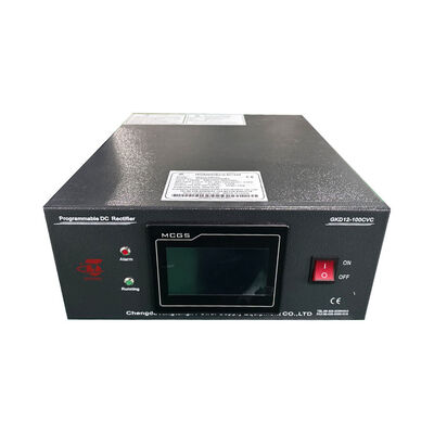 Guter Preis Programmierbarer 12V 100A Gleichspannungs-Leistungsrichter für Elektroplattierungsanwendungen Einphasen 220V Online