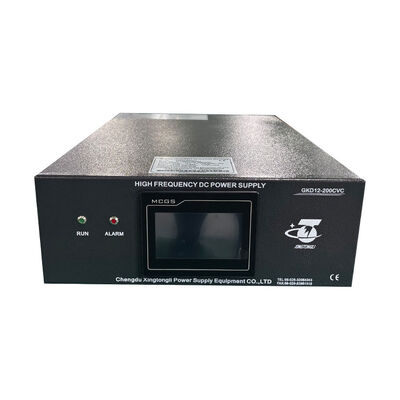 Guter Preis 12V 200A IGBT Elektroplattierungsrichter mit PLC HMI Modbus TCP Niedrigröpfigkeit ≤ 3% 220V 3-Phaseneingang Online