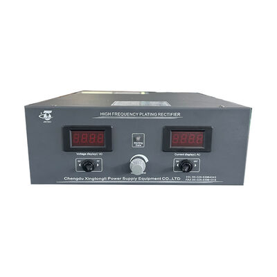 Guter Preis 6V 100A Elektrolysegleichrichter mit geringem Ripple, 220V einphasigem Eingang und lokaler Bedienfeldsteuerung online